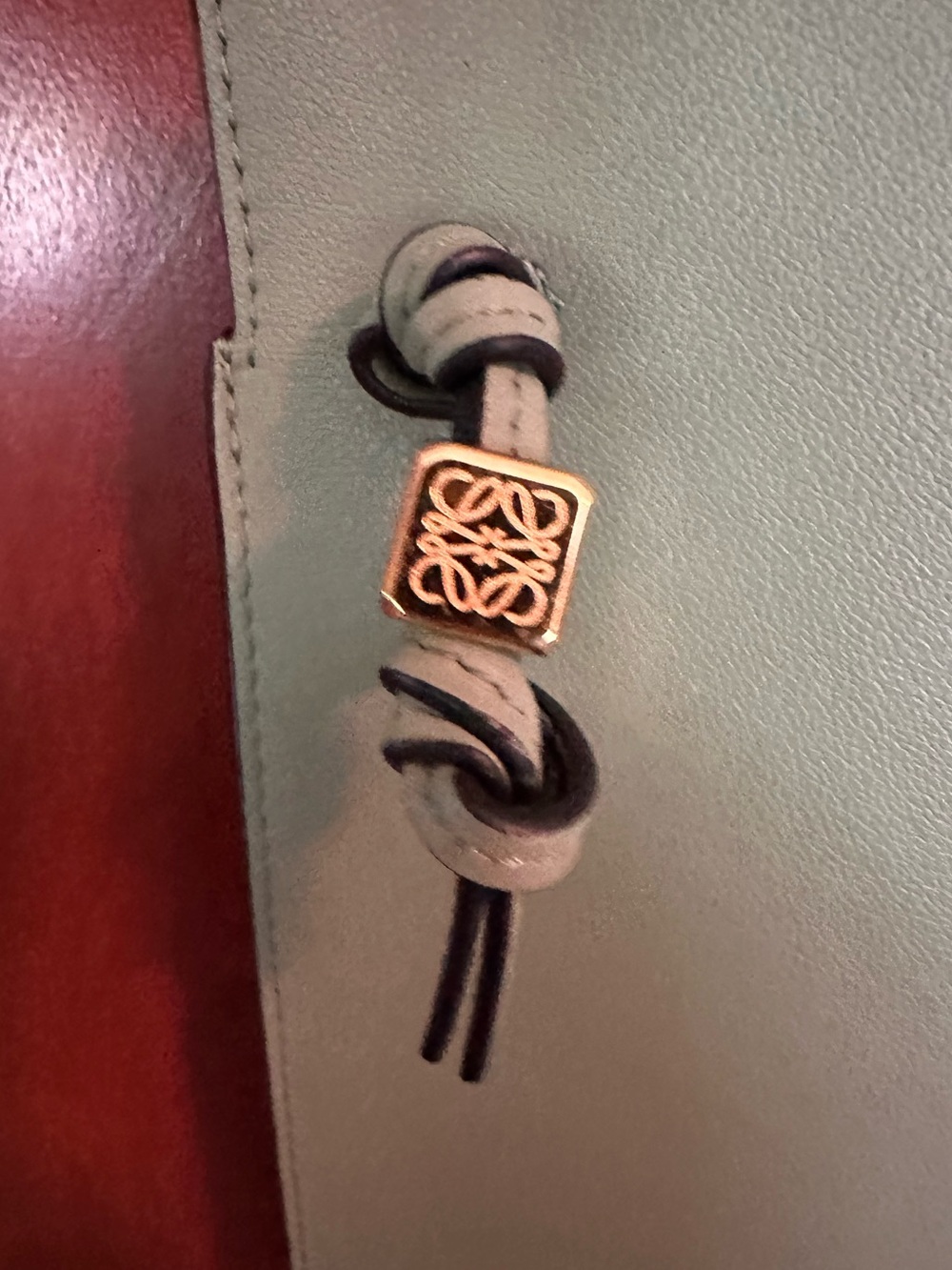Loewe Mini Crossbody with Gold Anagram. Bonus Cube Charm, Bags Included! - Picture 3 of 13